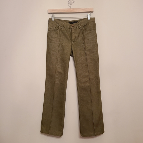Marc Jacobs Pants - Marc Jacobs Khaki Denim pants size 4 Y2K